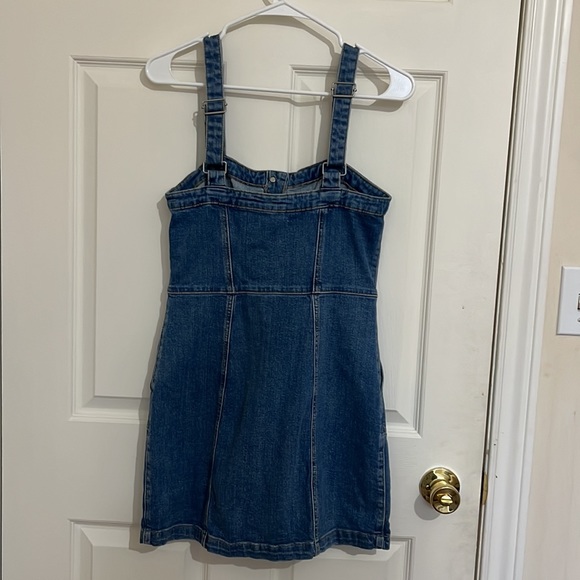 Denim Jean Dress Button Down‎ Garage - Picture 4 of 6